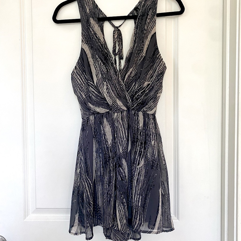 Neutral Sleeveless Romper